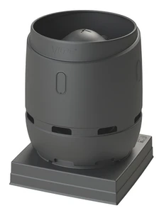 ILMANVAIHDON POISTO VILPE FLOW 400S 2XL 724X724MM MUSTA