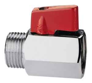 MINIPALLOVENTTIILI MS 3/8 S/U PN6 KROMI