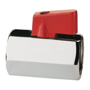 MINIPALLOVENTTIILI MS 3/8 SK PN6 KROMI