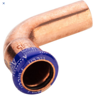 Puristuskäyrä 90° Cu Altech M-Press 12 mm S/U