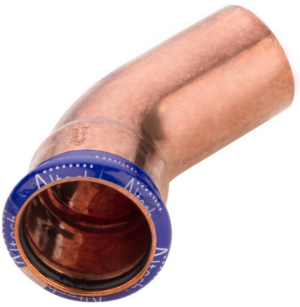 altech Puristuskäyrä 45° Cu Altech M-Press 42 mm S/U