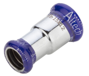 Puristus supistusmuhvi Cu Altech M-Press 18x15 kromi