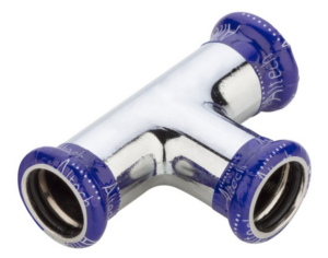 Puristus T-yhde Cu Altech M-Press 12 mm kromi