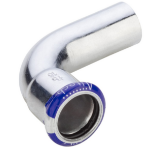 Puristuskäyrä 90° Cu Altech M-Press 15 mm S/U kromi