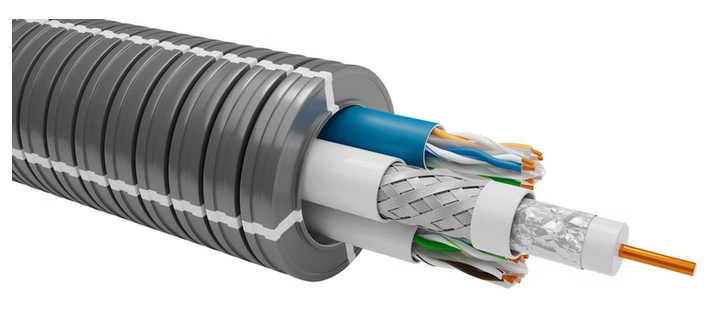 PUTKIJOHTO-HF WIRELL 20HF-A 2xCAT6+ANTENNI Dca R100