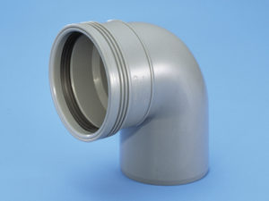 Kulmayhde 88,5° PP Wavin Wafix DN 75x88,5