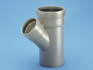 Haarayhde 45° PP Wavin Wafix DN 110-50x45