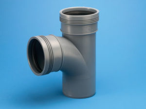 Haarayhde 88,5° PP Wavin Wafix DN 110x110x88,5 pyöristetty