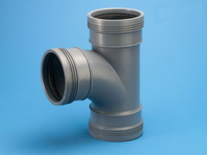 Muhvihaara 88,5° PP Wavin Wafix DN 110x110x88,5 pyöristetty DA