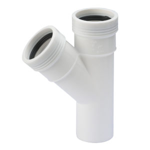 Haarayhde 45° PP Wavin Wafix DN 32x32x45 valkoinen DA