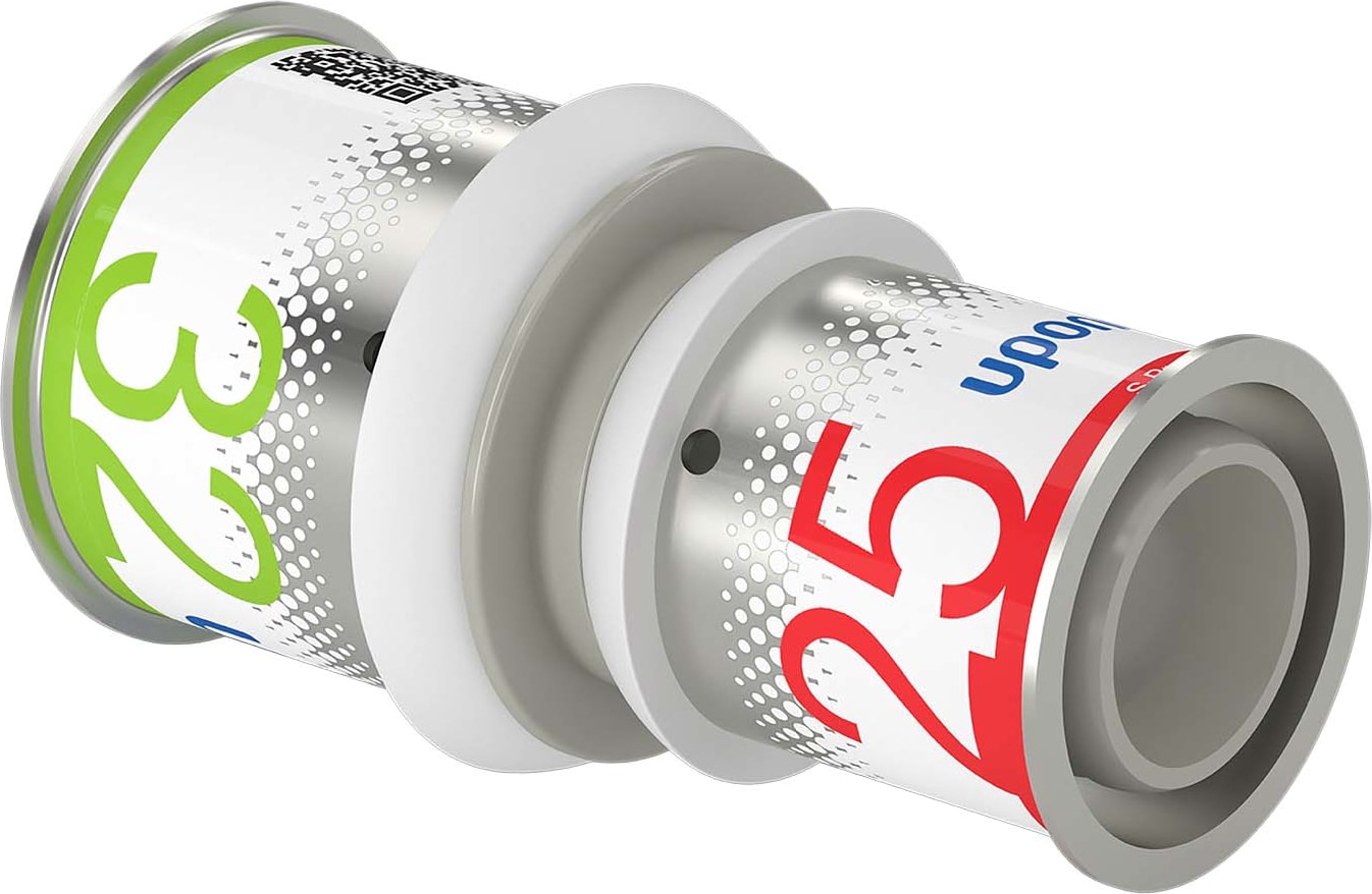 JATKOLIITIN UPONOR 32x25 S-PRESS PLUS PPSU SUPISTUS