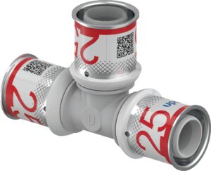 T-HAARALIITIN UPONOR 25x25x25 S-PRESS PLUS PPSU