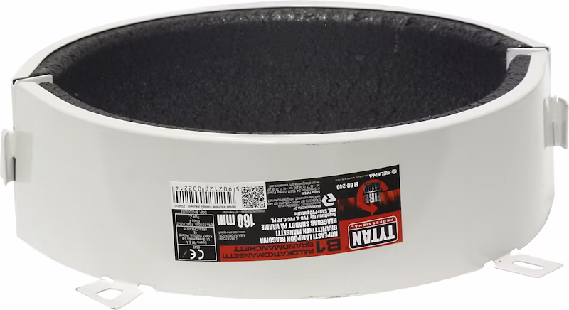 B1 PALOKATKOMANSETTI TYTAN 160mm